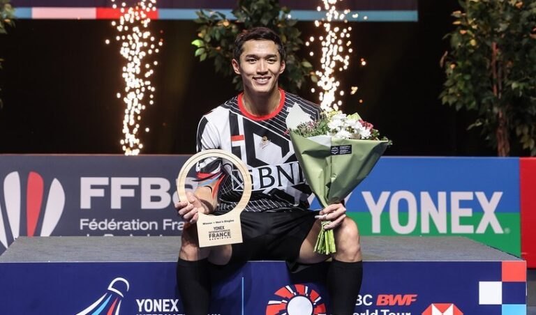 Jonatan Christie Juara Prancis Terbuka 2023