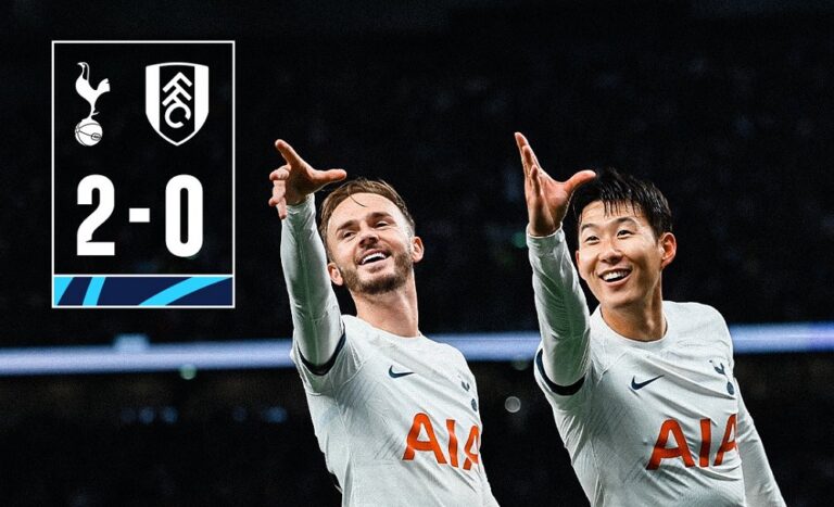 Liga Inggris: Bungkam Fulham, Tottenham ke Puncak Klasemen