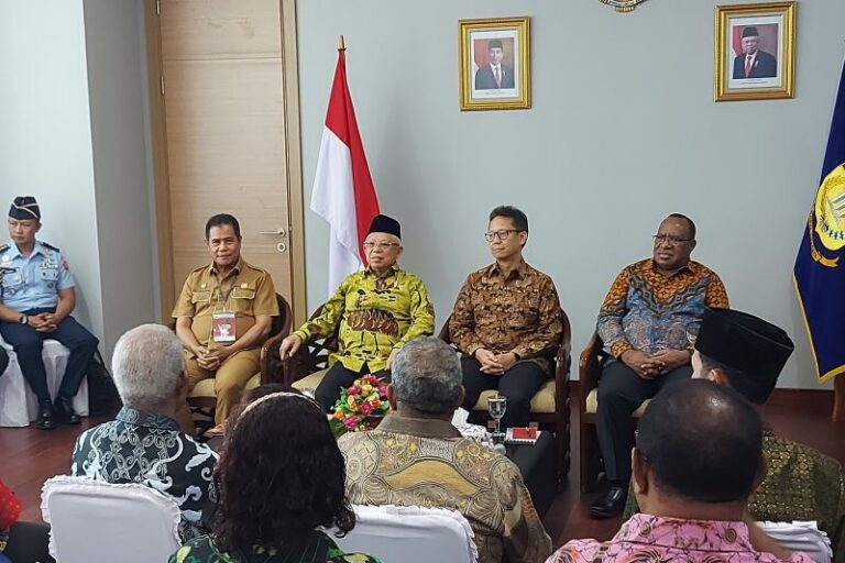 Wapres Bertemu Penggiat HAM Papua Bahas Perdamaian Berkelanjutan