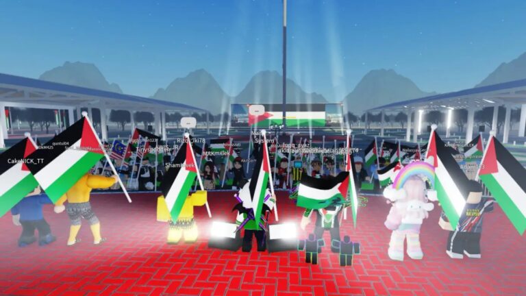 Pakai Roblox, Anak-anak Malaysia Tunjukkan Aksi Bela Palestina