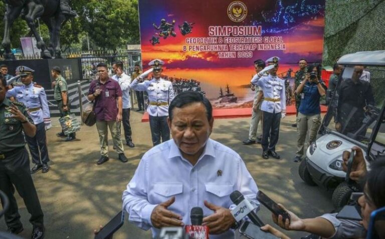 Menhan Prabowo Minta TNI Mawas Terhadap Situasi Geopolitik Terkini