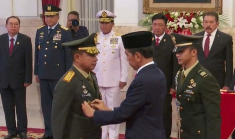 Sah! Presiden Lantik Jenderal Agus Subiyanto Jadi Panglima TNI