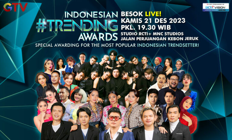 Jangan Lewatkan â€œINDONESIAN TRENDING AWARDSâ€ Besok!