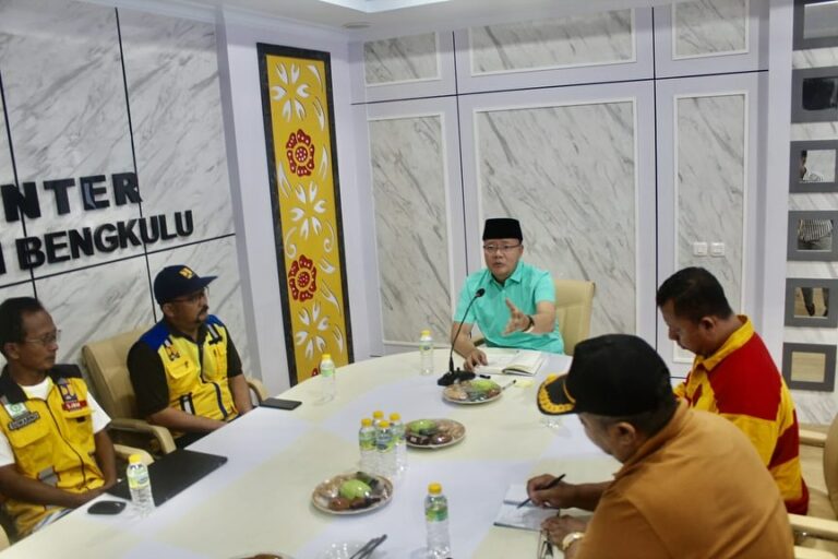 Gubernur Bengkulu Rohidin Mersyah