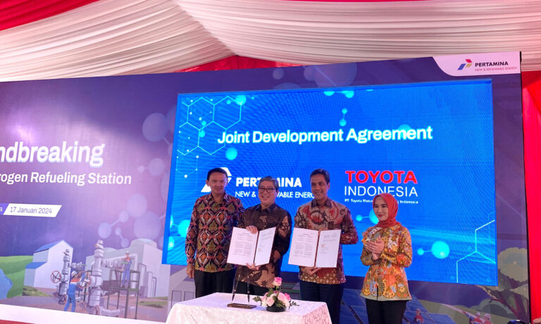 Pertamina Gandeng Toyota Bangun Ekosistem Bahan Bakar Hidrogen