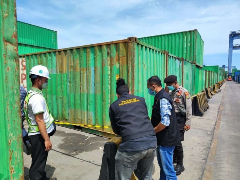 Perjalanan Kontainer Tempat Penemuan Mayat di Tanjung Priok Ditelusuri