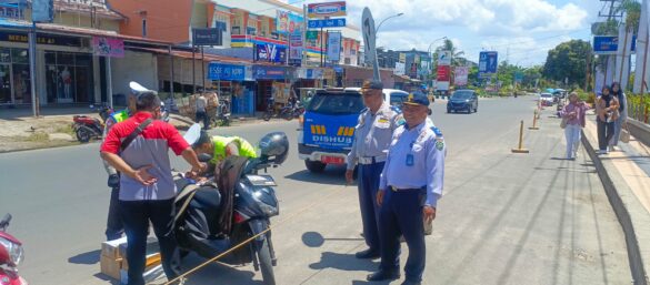 Pemkot Bengkulu Terus Tertibkan Parkir Liar yang Menjamur