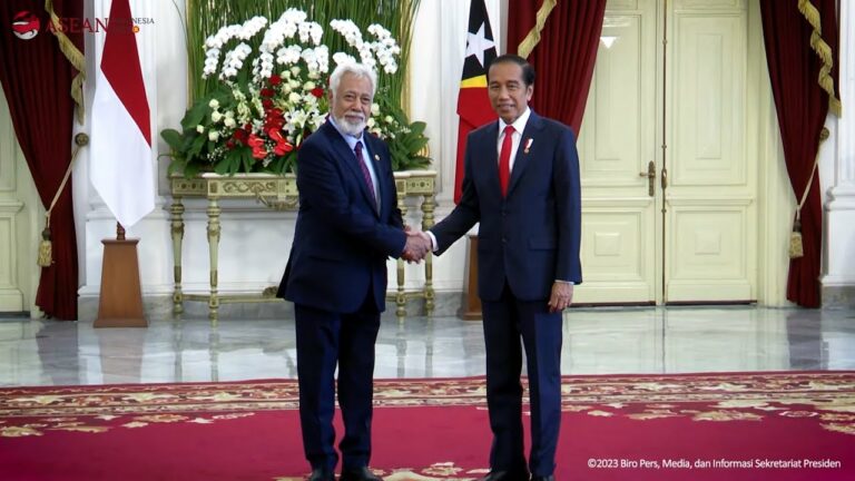 Jokowi Terima Kunjungan PM Timor Leste Xanana Gusmao