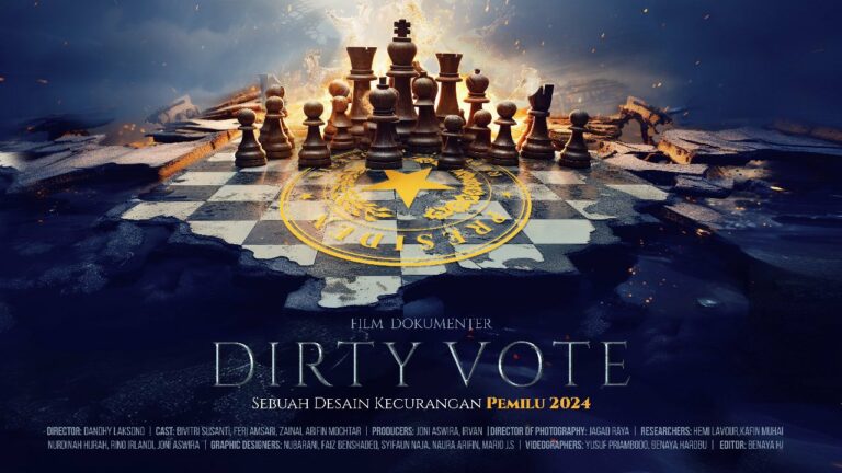 Film Dirty Vote Rilis di Masa Tenang, TKN: Narasinya Bernada Kebencian