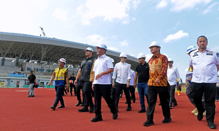 Pj Gubernur Sumut Optimis Stadion Sepak Bola Sport Center Rampung Juli