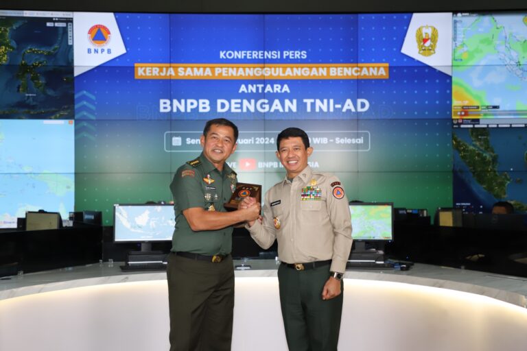 BNPB-TNI AD Sepakati Sinergi Penguatan Tangani Bencana