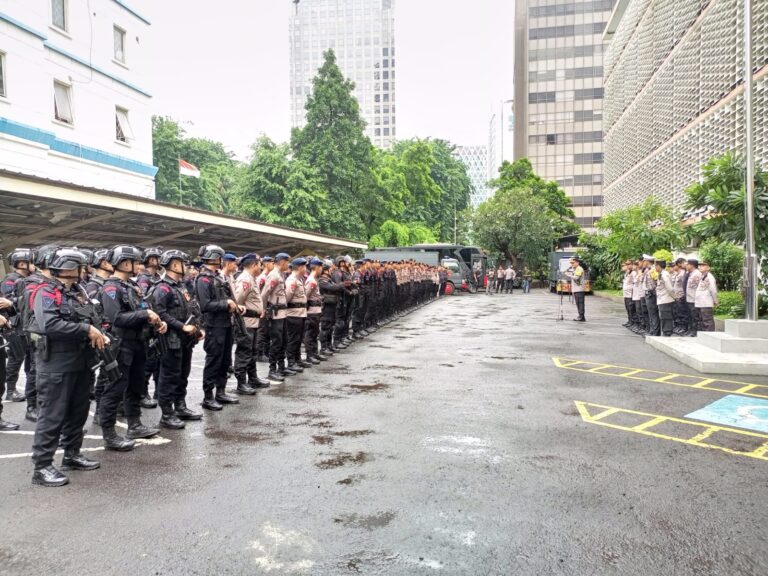 Sebanyak 1.197 Personel Amankan Unjuk Rasa di Kantor Bawaslu-KPU Hari ini