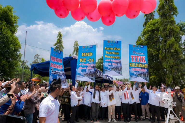 Titik Kulminasi Matahari di Pasaman Miliki Daya Tarik Wisata