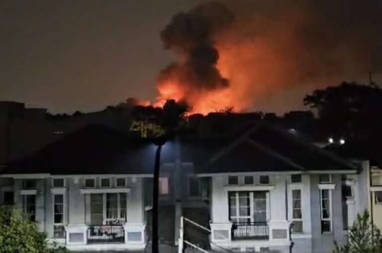 Kebakaran Gudang Peluru di Bekasi Bukan Akibat Kelalaian