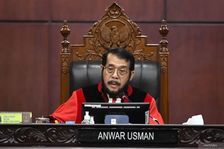 Lagi, Anwar Usman Melanggar Kode Etik, Sanksi Teguran Tertulis