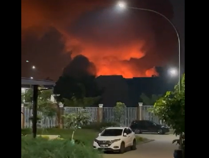 Ledakan Gudang Peluru di Bekasi