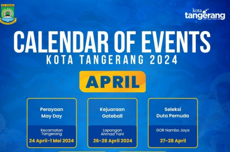 Ini 5 Event Besar yang Digelar di Kota Tangerang Bulan April