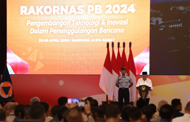 Wapres Buka Rakornas Penanggulangan Bencana 2024