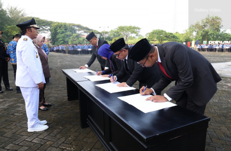 Penandatanganan Pakta Integritas Pencegahan Korupsi di Lingkup Pemprov Banten