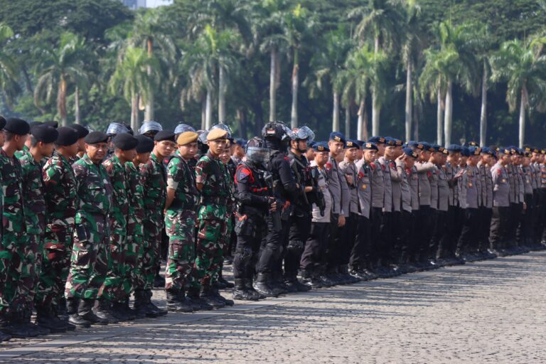 Hari ini, Ribuan Personel Siap Amankan Demo Buruh di Kantor KPU