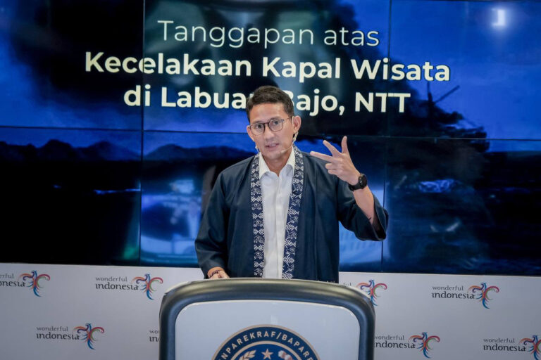 Menparekraf Ingin Tekan Angka Kecelakaan Kapal di Labuan Bajo