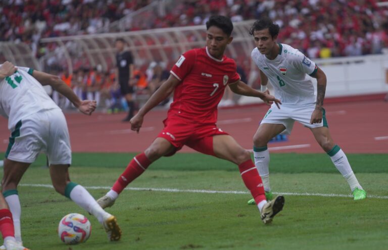 Momen Kedekatan Timnas Indonesia dengan Irak