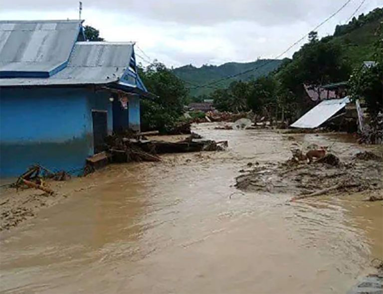 Banjir di Kabupaten Parigi Moutong Sulteng, 1 Orang Meninggal 2 Hilang