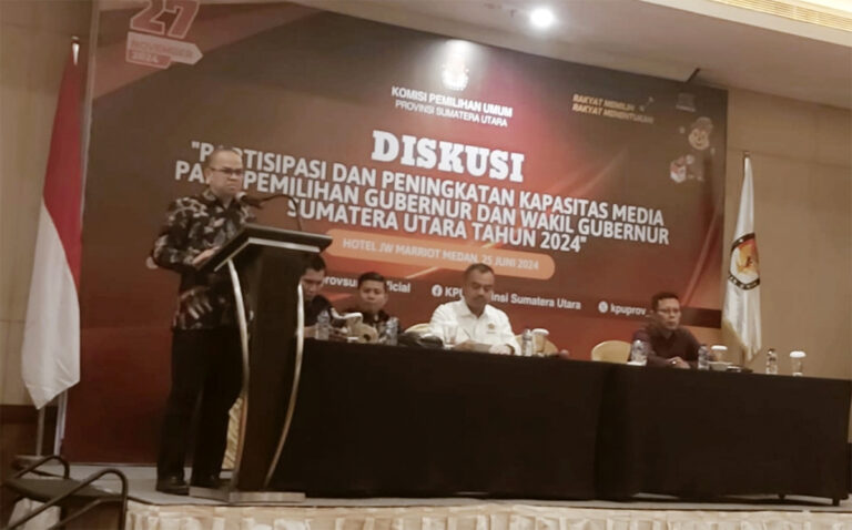 Dukung Pilgubsu 2024, KPU Sumut Targetkan Partisipasi Pemilih 80 Persen