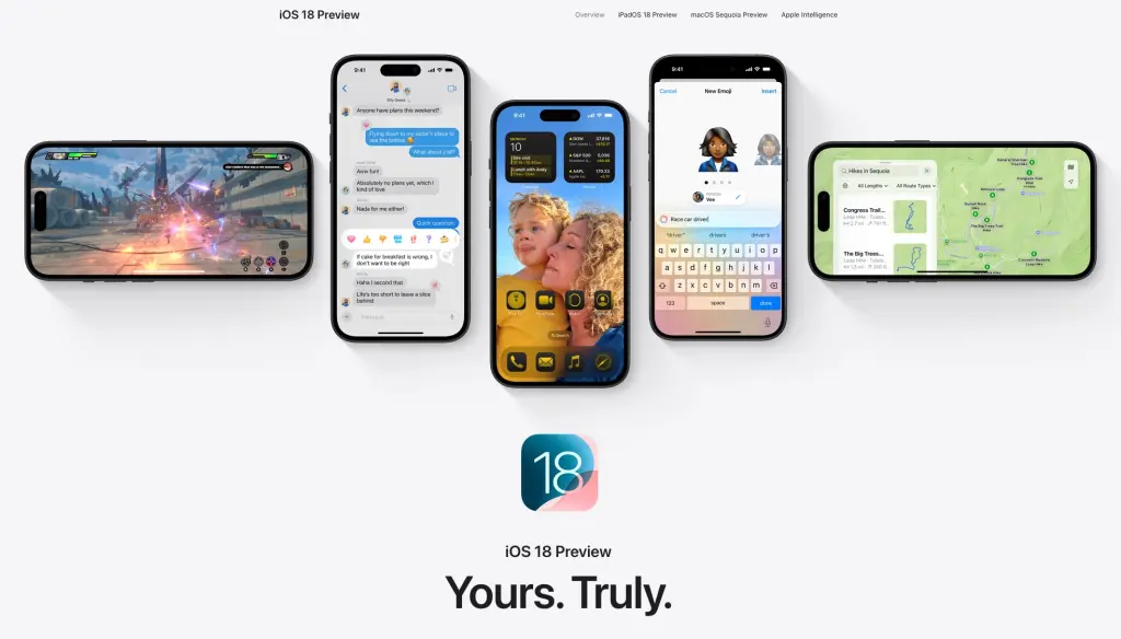 fitur baru iOS 18