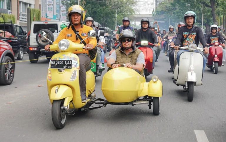 4 Tahun Lalu Vespa Antar Bobby Nasution Jadi Walkot Medan, Tahun Ini Jadi Gubernur Sumut?