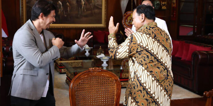 Berpose bak Pendekar, Cerita Prabowo Subianto Bertahun-tahun Tekuni Silat Cimande