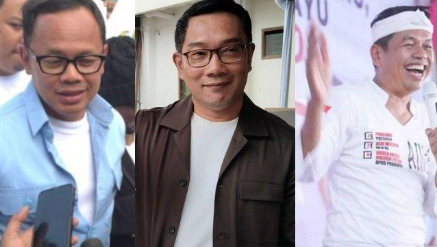 Adu Kaya Ridwan Kamil vs Dedi Mulyadi vs Bima Arya: Kandidat Kuat di Pilkada Jabar