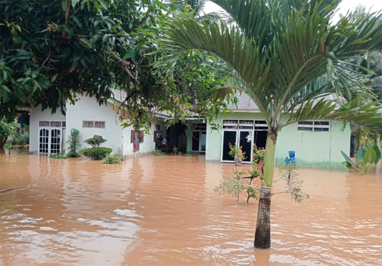 Sungai Meluap, Seharian Kabupaten Seluma Bengkulu Terendam Banjir