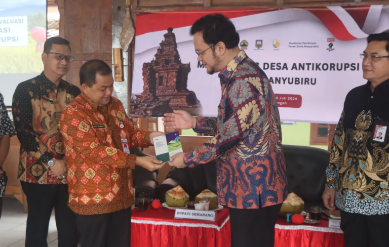 Rencana Pembentukan 50 Desa Antikorupsi di Semarang