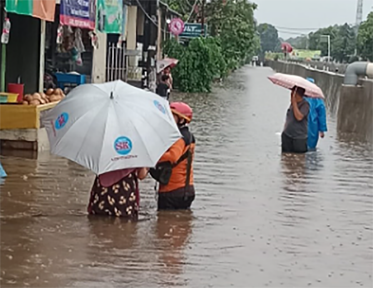 673 Keluarga Terdampak Banjir di Tangerang Selatan