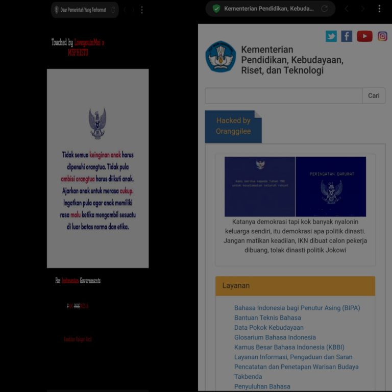 Hacker Indonesia Ikut Aksi Tolak Revisi UU Pilkada, Sejumlah Website Pemerintahan Dihack