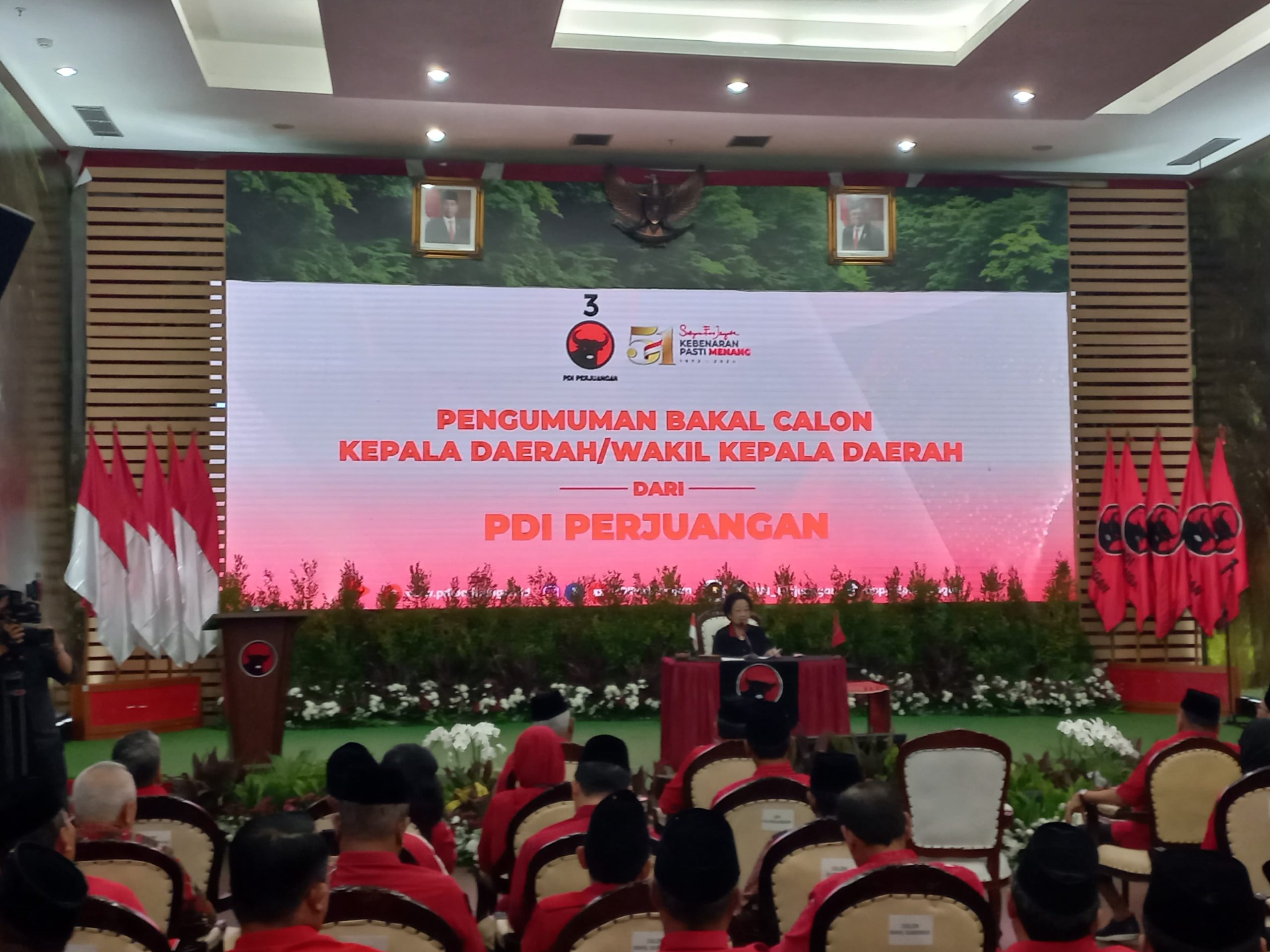 Calon kepala daerah oleh PDIP