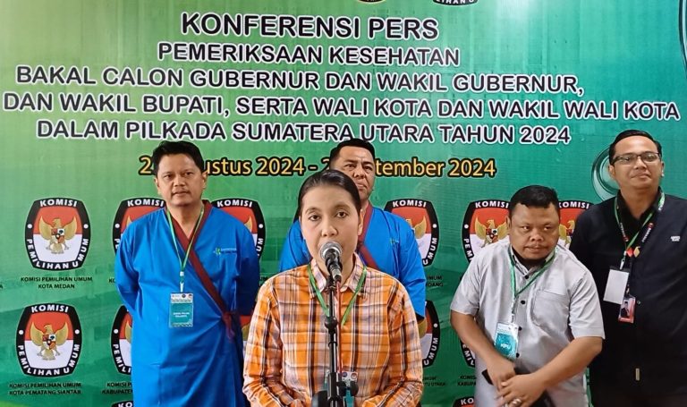 3 Calon Walikota Medan Ikuti Tes Kesehatan di RSUP Adam Malik