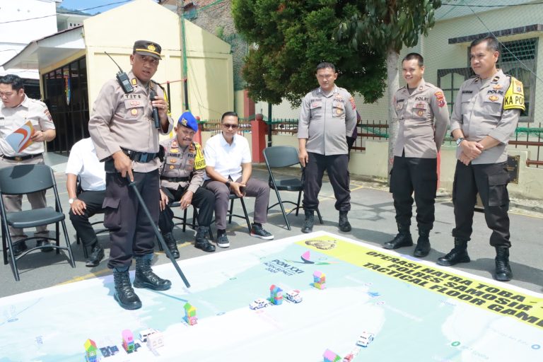 Polda Sumut-Polres Samosir Gelar Operasi Hatra Toba 2024, Fokus Kenyamanan Atlet PON XXI