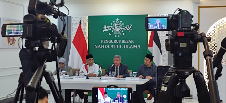 Aksi Nyata PBNU! Gelar Pertemuan dengan Dubes Palestina, Gus Yahya Bilang Begini