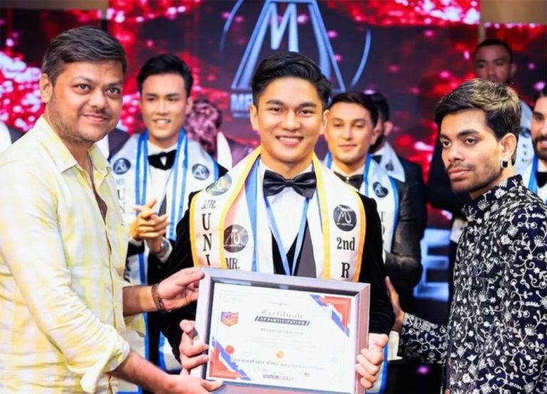 Vic Fadlin Raih Runner-up Mister Universe 2024