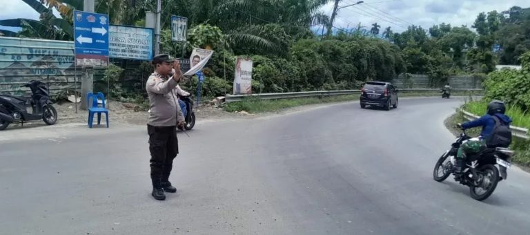 Antisipasi Kemacetan Libur Panjang Maulid Nabi, Polisi Bersiaga di Jalur Wisata Medan-Berastagi