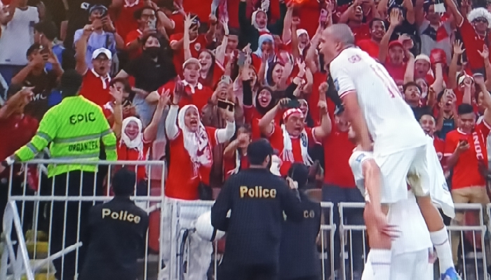 Sengit Babak Pertama Arab Saudi vs Timnas Indonesia, Hasil Imbang 1-1