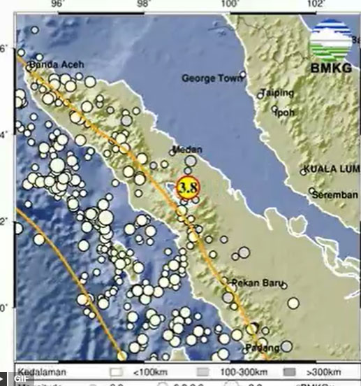 Gempa Pematangsiantar