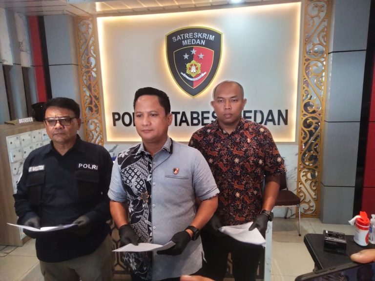 Polrestabes Medan Tembak 3 Pelaku Curanmor