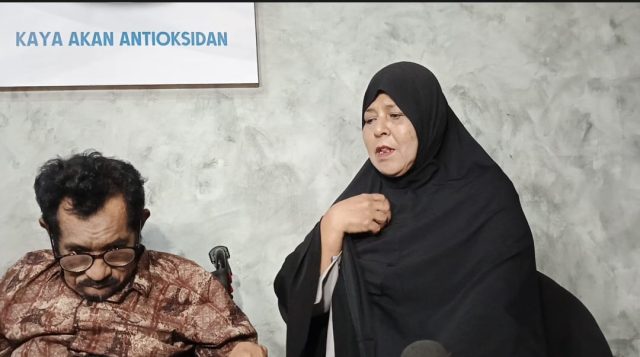 Hamdan ATT dan istri, Hasibah ditemui di Duren Kalibata, Jakarta Selatan pada Kamis (5/9/2024)