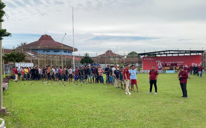 250 Napi Narkoba di Siantar Dipindahkan ke Langkat, Brimob Kawal Ketat