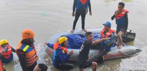 Pencari Kerang yang Hanyut di Sungai Padang Tebing Tinggi Ditemukan Meninggal Dunia