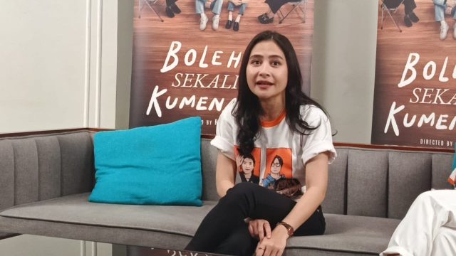 Prilly Latuconsina ditemui di Fatmawati, Jakarta Selatan pada Jumat (20/9/2024)