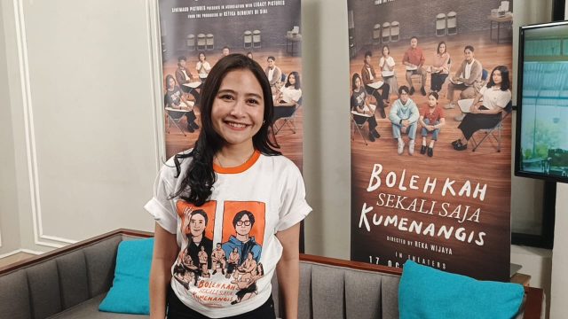 Prilly Latuconsina ditemui di Fatmawati Jakarta Selatan pada Jumat (20/92024)